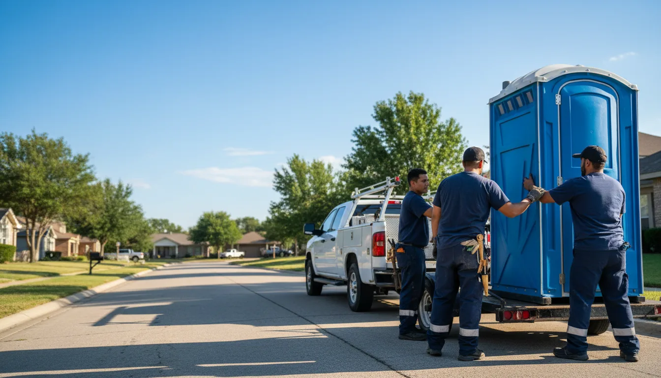 Portable Toilet Rental in Roseville, IL near me